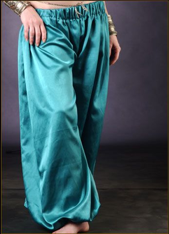 SATIN SILK BLOOMER PANTS MADE FROM 4.5YARDS OF FABRIC (100% POLYESTER ...
